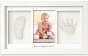 Test Geschenke zur Babyparty: KeaBabies Handabdruck und Fußabdruck