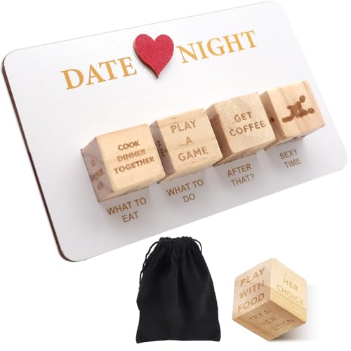 Die besten Valentinstagsgeschenke für Männer 6 Test Valentinstagsgeschenke für Männer: Meieigou Date Night Würfel