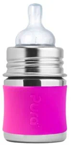 Test Babyflasche: Pura Babyflasche aus Edelstahl
