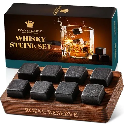 Die besten Valentinstagsgeschenke für Männer 64 Test Valentinstagsgeschenke für Männer: Royal Reserve Whisky Steine Geschenkset