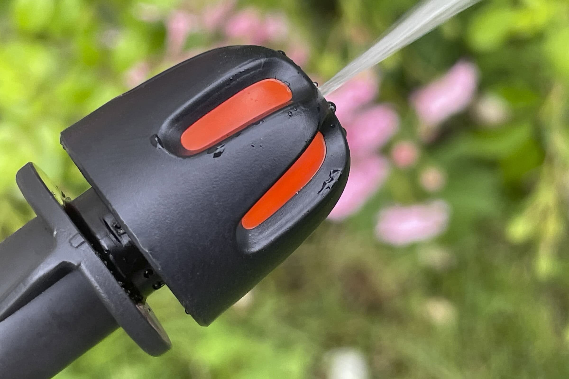 Der beste Drucksprüher 136 Drucksprüher Test: Detailfoto Sprühnebel