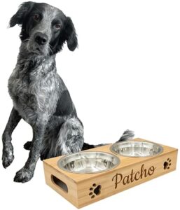 Test personalisierten Geschenke: Geschenkfreude Futterstation mit Name