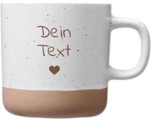 Test personalisierten Geschenke: Laser Tattoo Keramik-Tasse