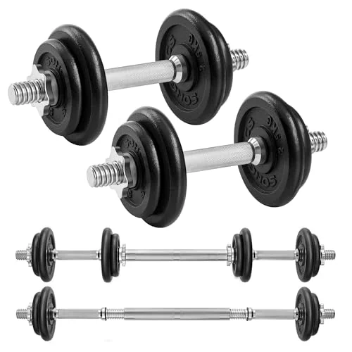 Test Geschenke f&uuml;r Sportler: Songmics 2-in-1-Hanteln