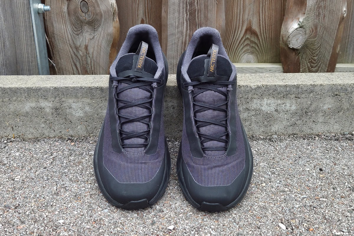 Die besten Trailrunning-Schuhe für Damen 204 Trailrunning-Schuhe für Damen Test: Trailrunningschuhe Damen Test So25 Arcteryx Norvan Ld 4gtx Frontansicht Schlicht Zeitlos Design