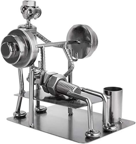 Test Geschenke f&uuml;r Sportler: Brubaker Schraubenm&auml;nnchen Bodybuilder Bankdr&uuml;cken