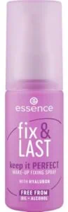 Das beste Fixing Spray 26 Test Fixing Spray: Essence Fix & Last Keep It Perfect Make-up Fixing Spray