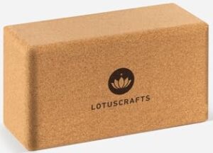 Test Geschenke für Sportler: Lotuscrafts Yoga Block Kork