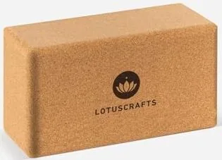 Test Geschenke f&uuml;r Sportler: Lotuscrafts Yoga Block Kork