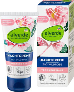 Nachtcreme Test: Alverde Nachtcreme Bio Wildrose