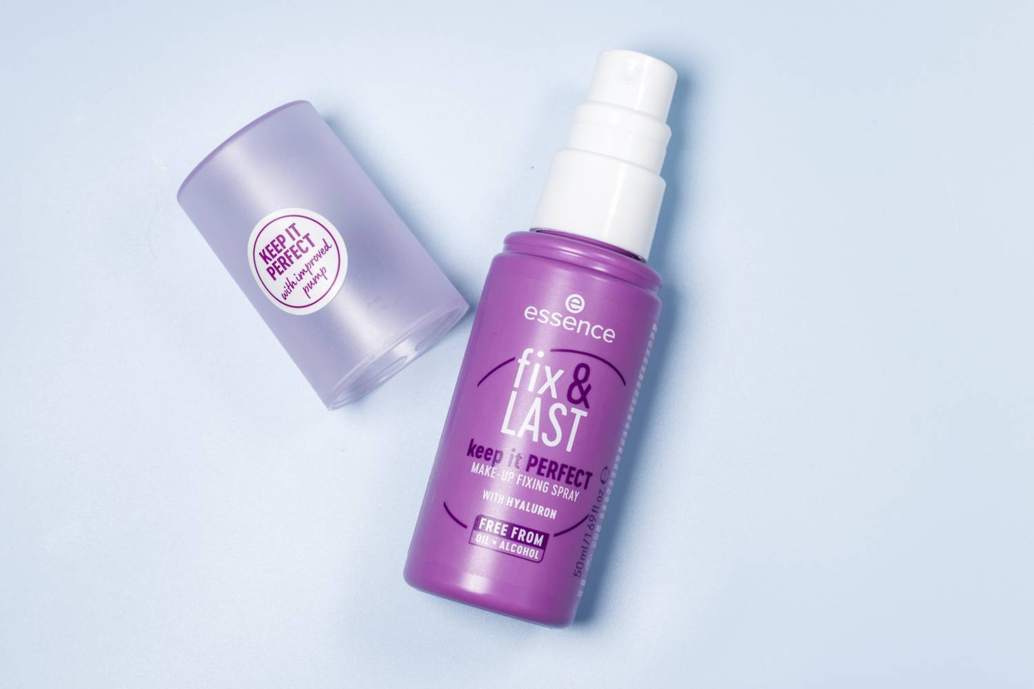 Das beste Fixing Spray 121 Fixing Spray Test: Essence Fix Last Keep It Perfect Make Up Fixing Spray