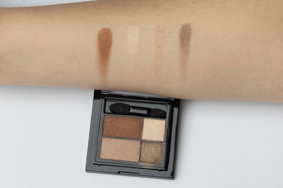 Der beste Lidschatten 127 Lidschatten Test: Lidschatten Manhattan Palette Brownie Break 95r Swatches