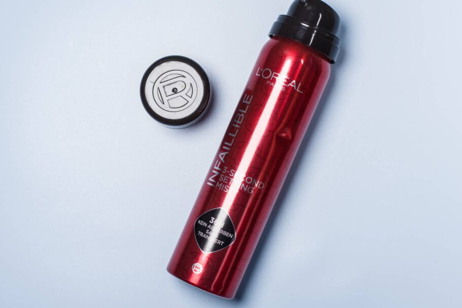 Das beste Fixing Spray 139 Fixing Spray Test: Loreal Paris Infaillible 3 Second Setting Mist