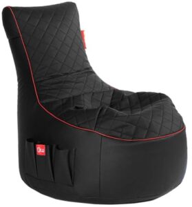 Komfort gegen Controller-Krampf: Gaming-Sitzsack im Check 43 Test Komfort gegen Controller-Krampf: Gaming-Sitzsäcke im Check: Gamewarez Crimson Hurricane Sitzsack