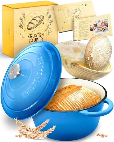 Der beste Gusseisentopf 20 Test Gusseisentopf: Krustenzauber Emaille Topf