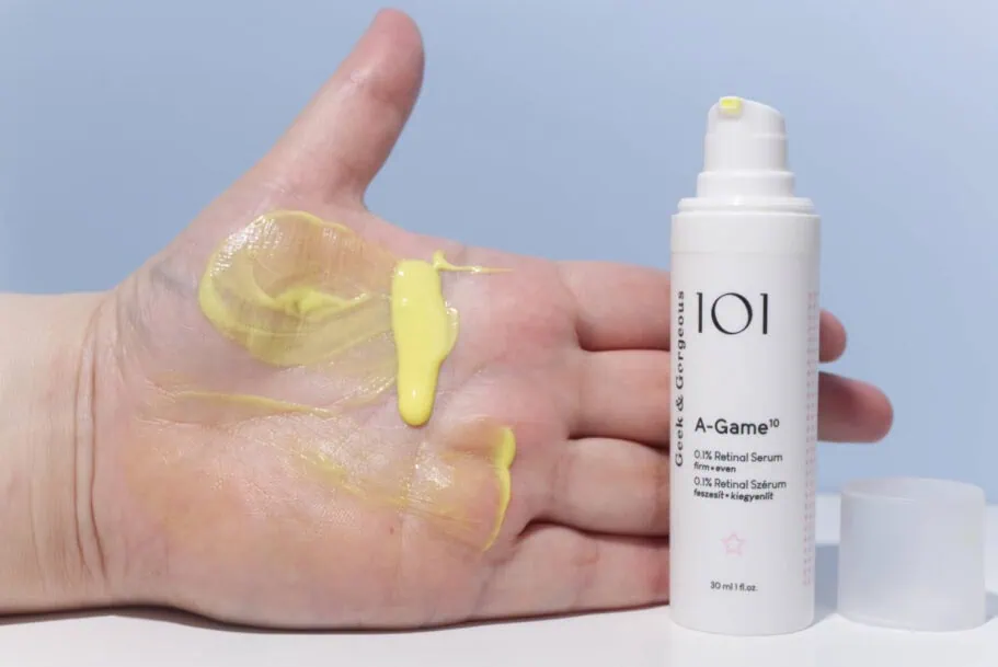 Anti-Aging-Wunderwaffe? Retinal im Check 28 Retinal – besser als Retinol? Test: Geek Gorgeous 101 A Game 10