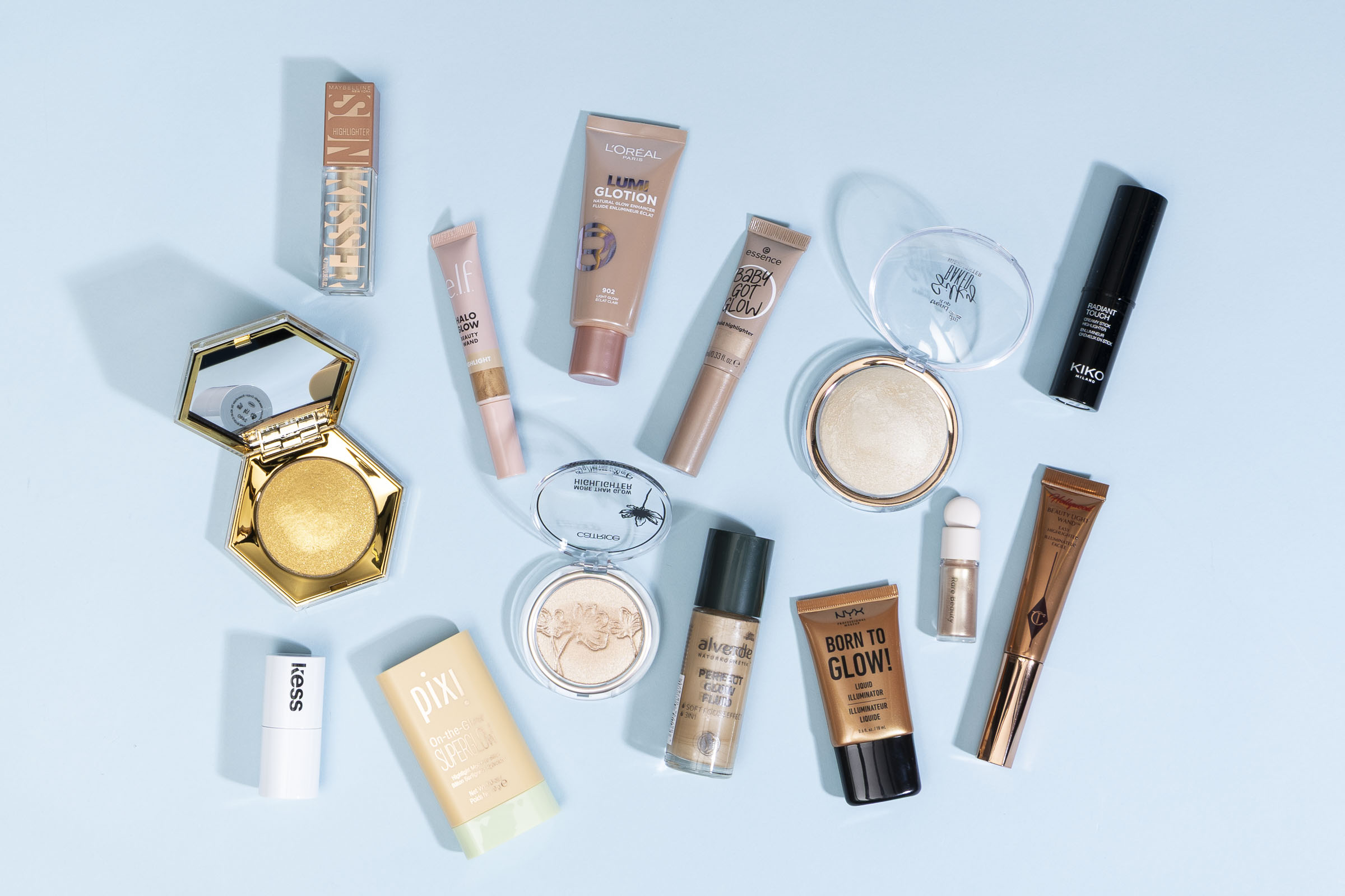 Highlighter Test: Highlighter Gruppenbild