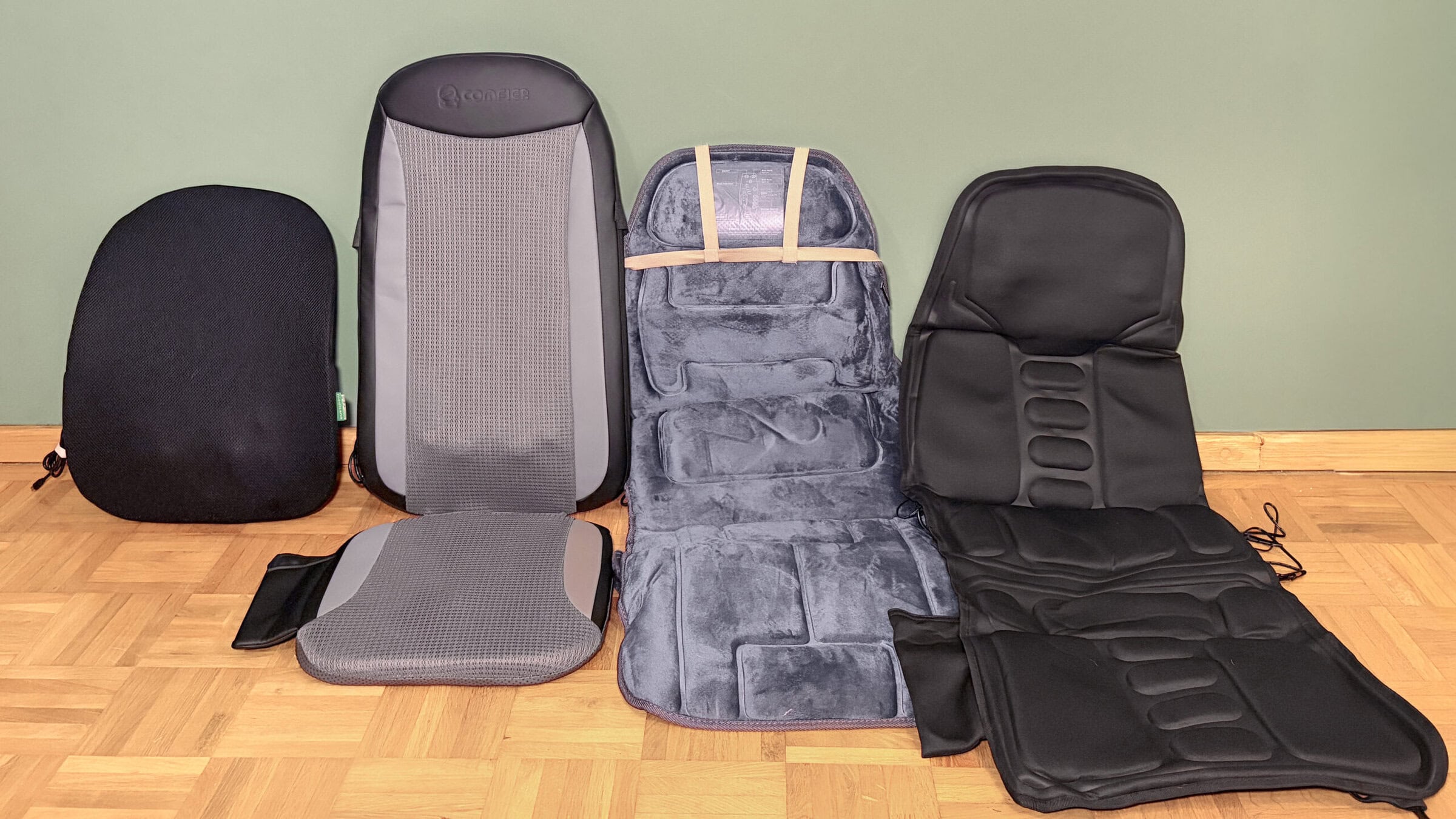 Die beste Massageauflage 104 Massageauflage Test: Massageauflage Gruppenbild
