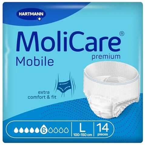 Die besten Inkontinenz-Pants 79 Test Inkontinenz-Pants: Hartmann Molicare Mobile Premium