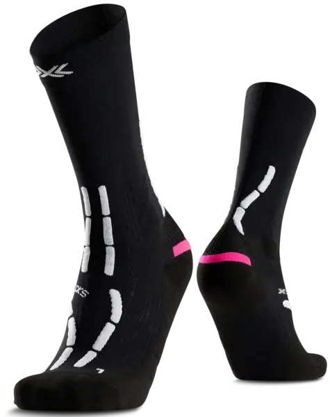 Laufsocken Test: Xs Rqpls26u B124 X Socks Trail Anatomix Crew X Black X White Crew 1 1