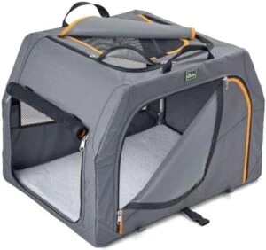 Die beste Hundebox 22 Test Hundebox: Hunter Faltbare Hundebox mit Aluminium-Gestell