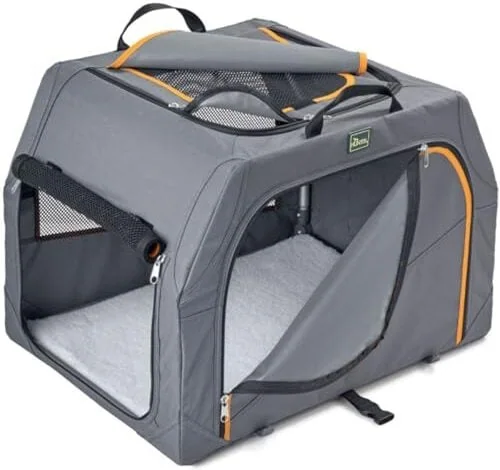 Die beste Hundebox 12 Test Hundebox: Hunter Faltbare Hundebox mit Aluminium-Gestell