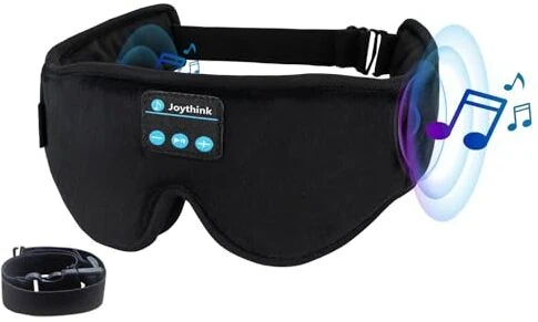 Guten Abend, gute Nacht: Schlafmasken mit Kopfhörer im Test 24 Test Quickcheck: Audio-Schlafmasken: Joythink Schlafkopfhörer