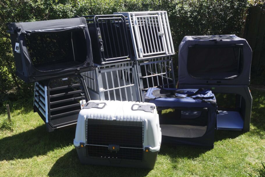 Die beste Hundebox 137 Hundebox Test: Gruppenbild Hundeboxen