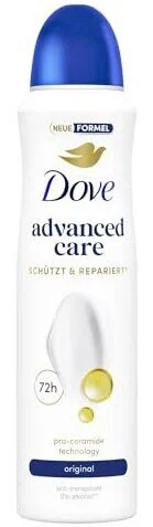 Test Frauendeo: Dove Advanced Care Deo Spray