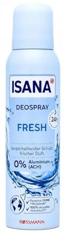 Test Frauendeo: Isana Fresh Deospray