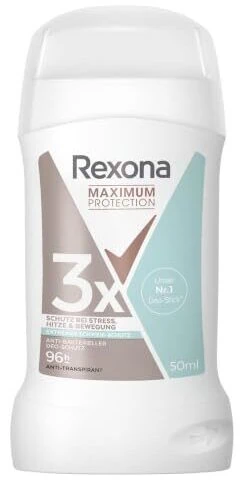 Test Frauendeo: Rexona Maximum Protection