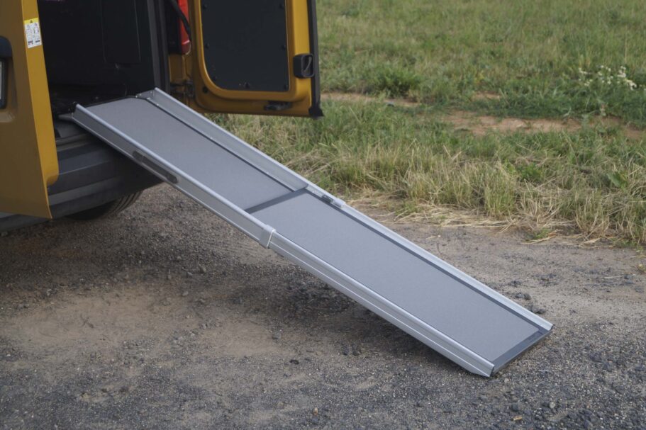 Die beste Hunderampe 42 Hunderampe Test: Detailfoto Fach Teleskop