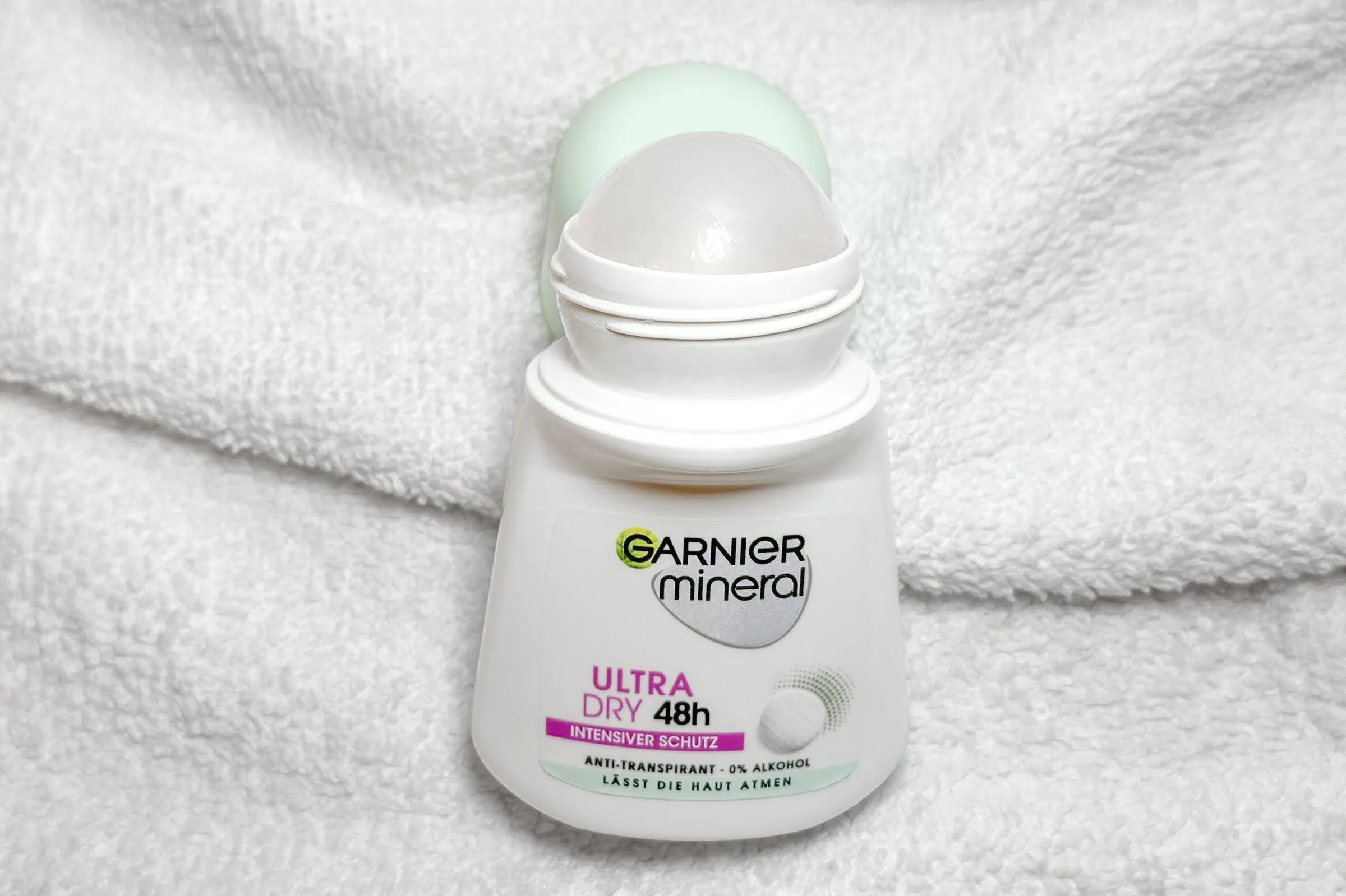 Frauendeo Test: Garnier Mineral Ultra Dry 48h 2