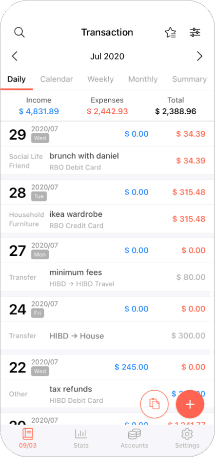 Finanzen organisieren: So schaffen Sie Ordnung in Konten, Verträgen und Ausgaben 18 Screenshot App Money Manager
