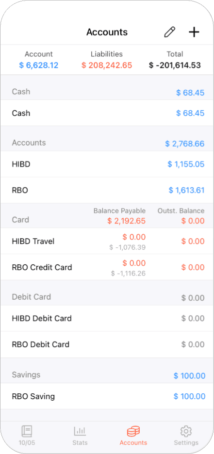 Finanzen organisieren: So schaffen Sie Ordnung in Konten, Verträgen und Ausgaben 19 Screenshot App Money Manager