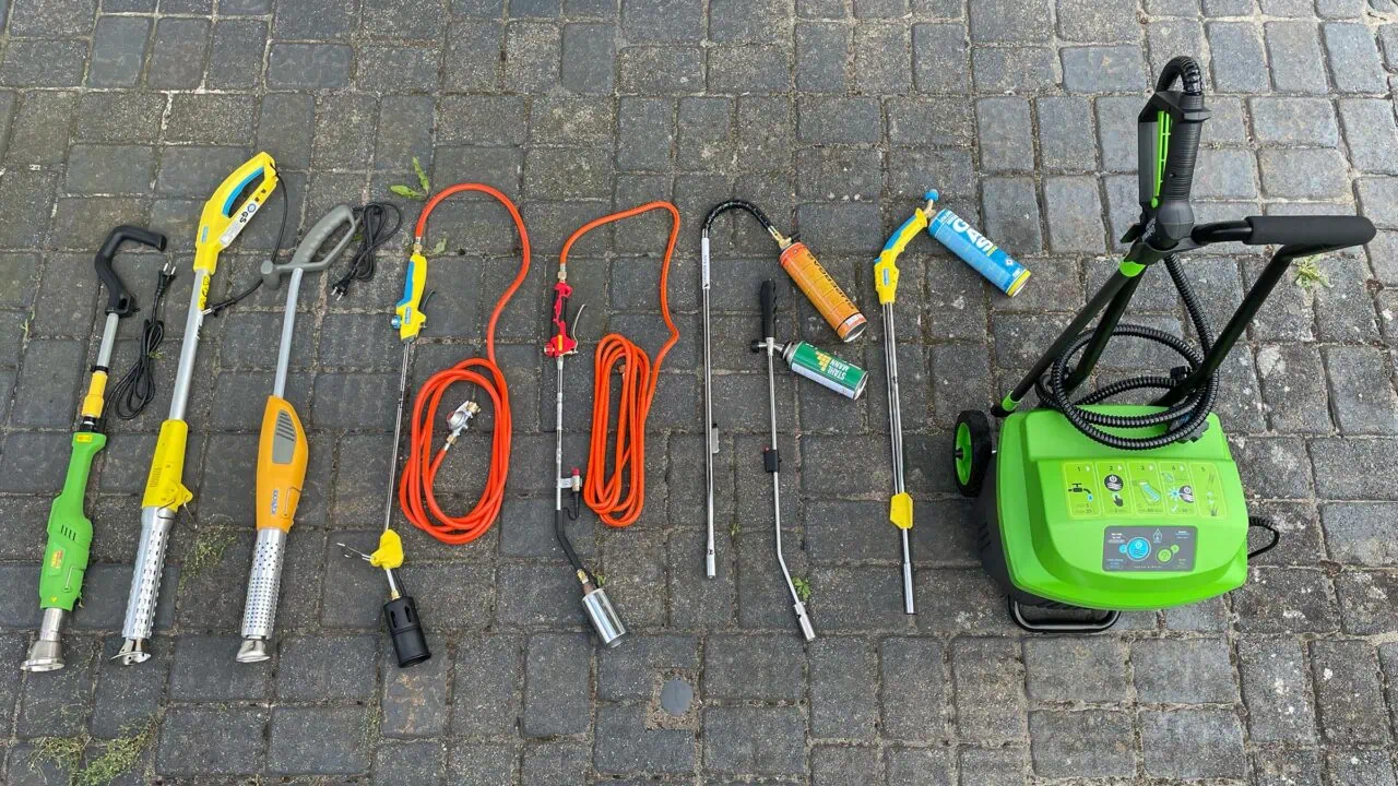 Der beste Unkrautbrenner 276 Unkrautbrenner Test: Unkrautbrenner Aufmacher Testkandidaten Img