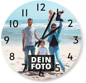 Test : PhotoFancy Uhr mit Foto