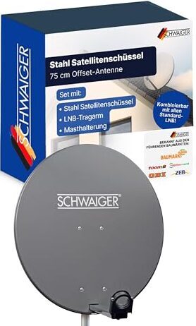 Die beste Satellitenschüssel 175 Test : Schwaiger 714166