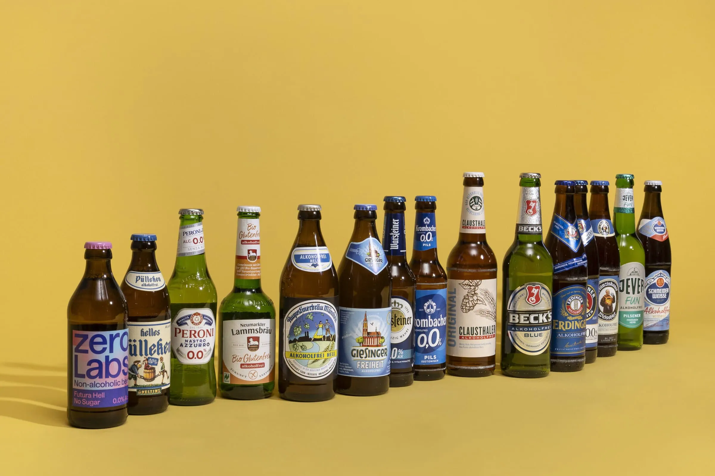 Das beste alkoholfreie Bier 108 alkoholfreie Bier Test: Alkoholfreies Bier Gruppenbild