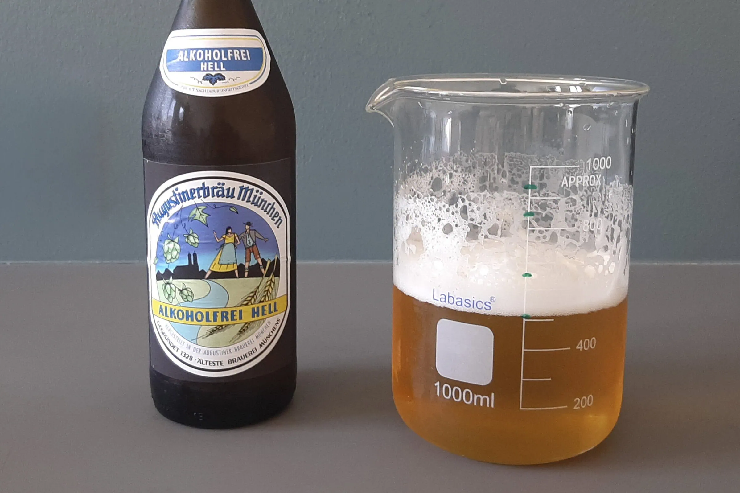 Das beste alkoholfreie Bier 78 alkoholfreie Bier Test: Schaumbildung 2