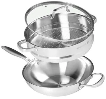 Die beste Wokpfanne 2 Test : Reishunger Edelstahl Wok 30 cm