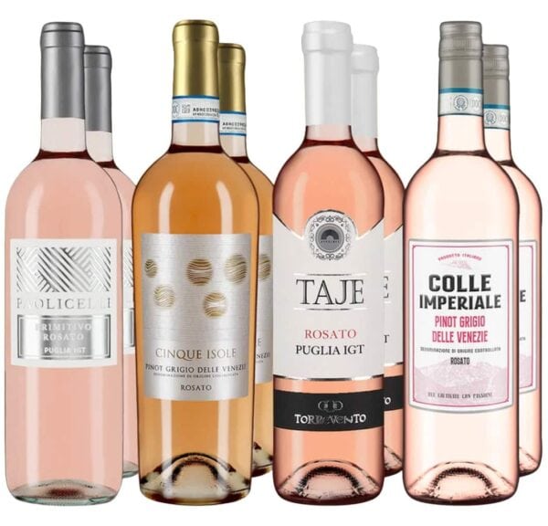 F&uuml;r letzte laue Abende: Weine f&uuml;r den Sp&auml;tsommer im &Uuml;berblick Test: Kollektion Rosés aus Italien