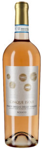 Weine f&uuml;r den Sp&auml;tsommer Test: Cinque Isole Pinot Grigio Rosato