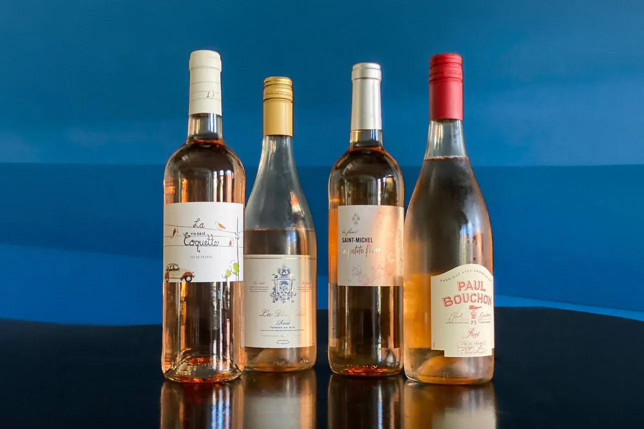 Weine f&uuml;r den Sp&auml;tsommer Test: Gruppenbild Rose