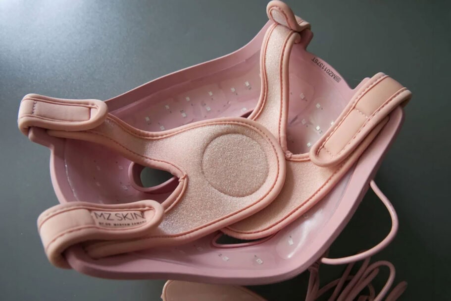 LED-Maske Test: Mz Skin Led 2 0 Lightmax Supercharged Maske Gurte