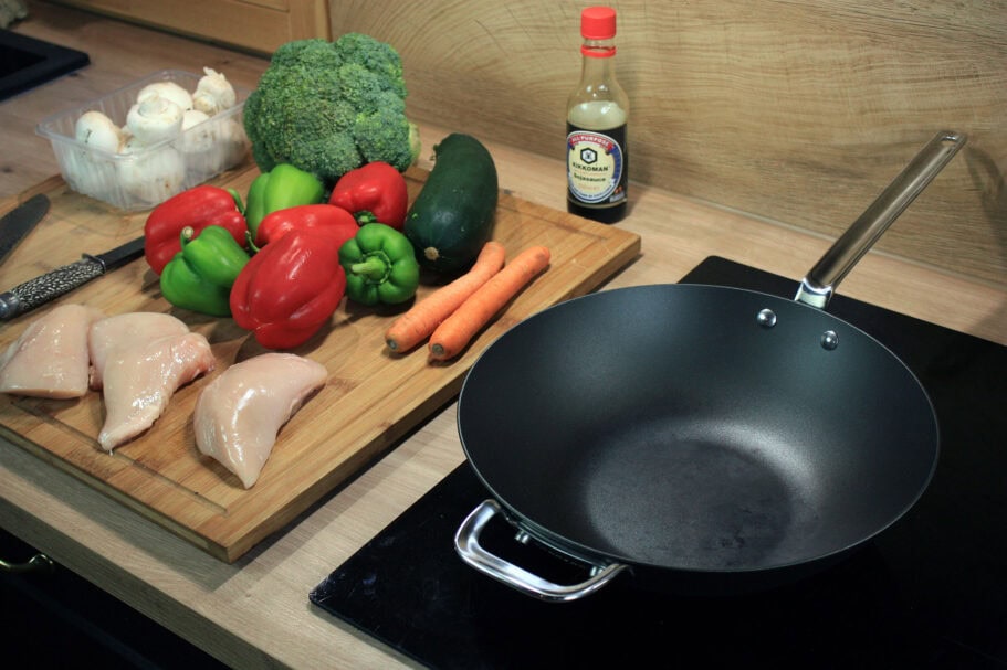 Die beste Wokpfanne 141 Wokpfanne Test: Wok Pfannen Update0926 Scanpan Black Iron 30 Cm